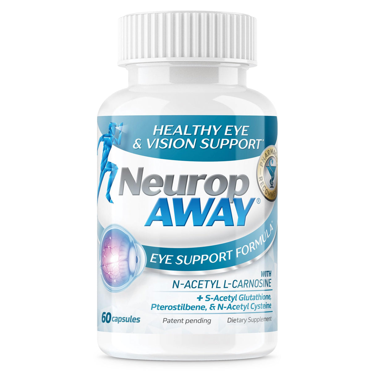 Complément alimentaire NeuropAWAY pour les yeux 60CT - vue avant