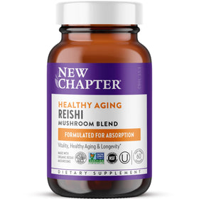 Complément alimentaire New Chapter Reishi 60 gélules vue avant