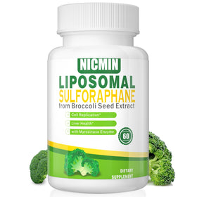 Complément alimentaire NICMIN Sulforaphane Liposomal 550MG, boîte vue de face