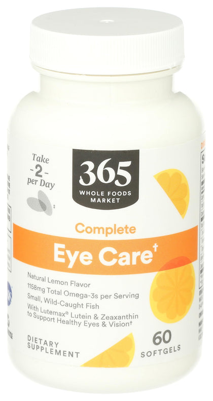 Complément Alimentaire Omega 3 60 Capsules de 365, devant de l'emballage