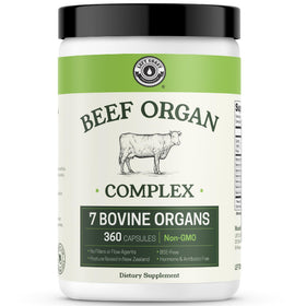 Complément alimentaire organes de bœuf en capsules, 360 unités