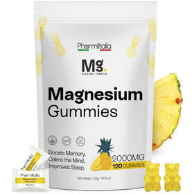 Complément alimentaire Pharmlitalia Magnésium 2000 mg en gélules molles