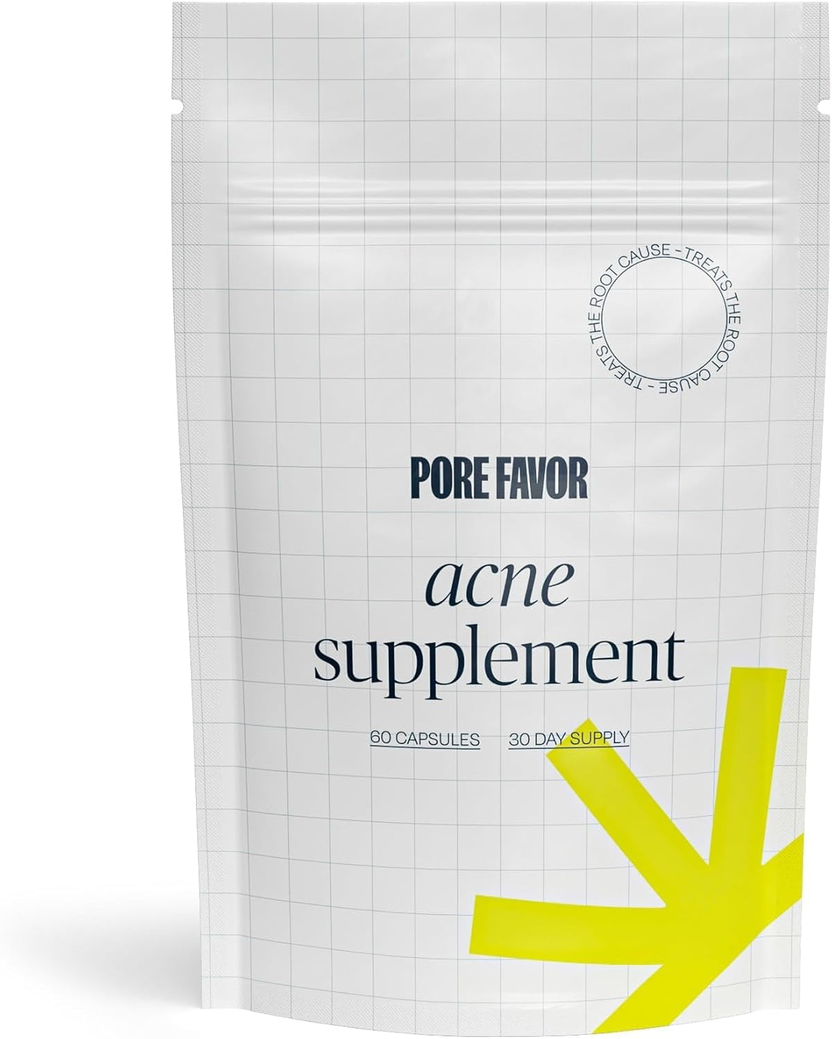 Complément alimentaire Pore Favor Soutien Peau 41g devant un fond neutre