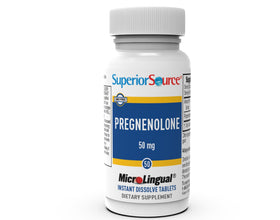 Complément Alimentaire Pregnenolone 50 mg - Présentation des comprimés