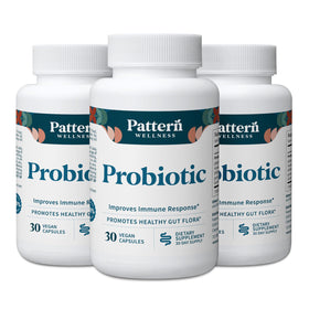 Complément alimentaire probiotique Pattern Wellness 90 capsules végétales