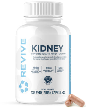 Complément alimentaire Revive Support Rénal 135 capsules végétariennes vue de face