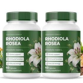 Complément alimentaire Rhodiola Rosea de NOQONME, vue de face