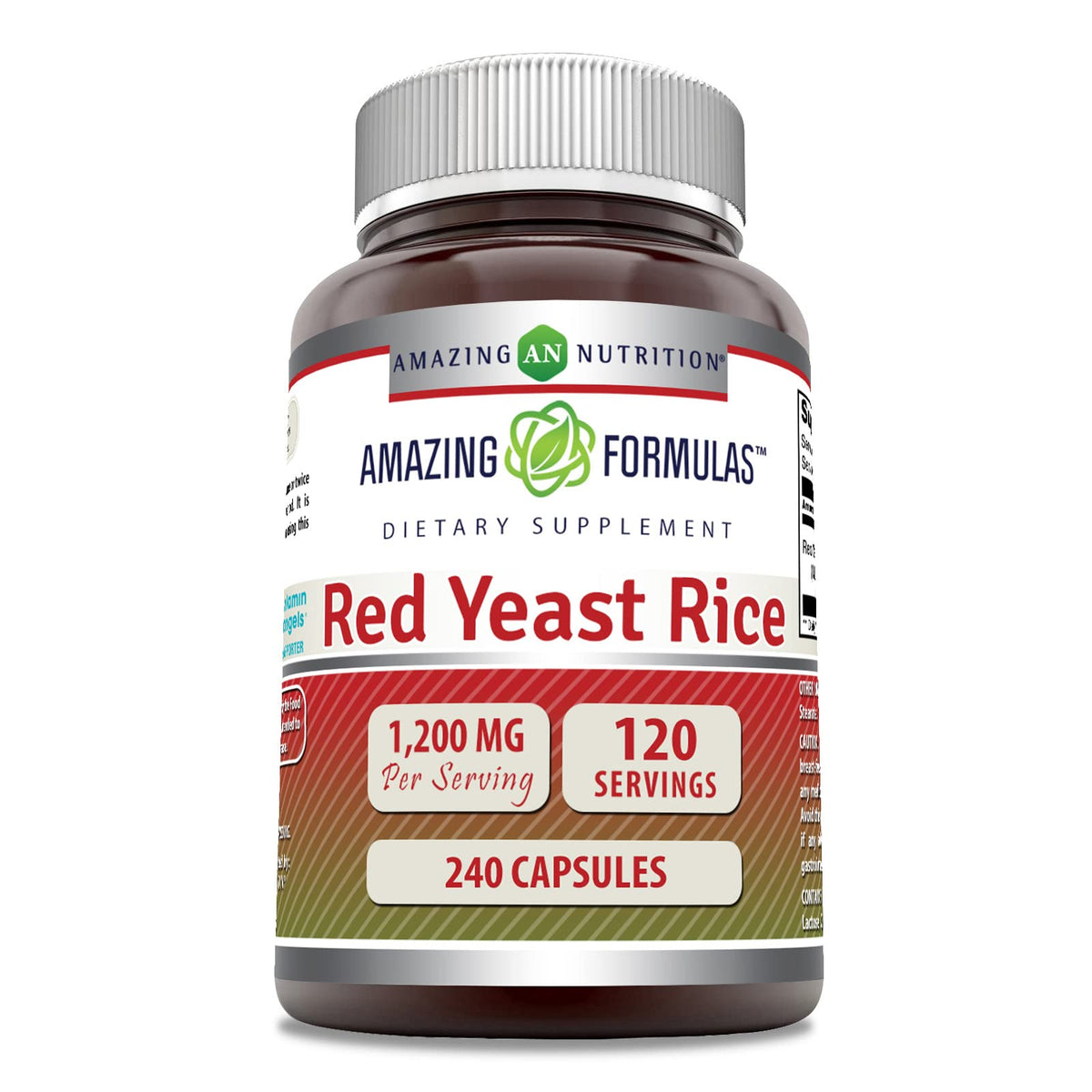 Complément Alimentaire Riz Rouge Amazing Nutrition 240 Gélules