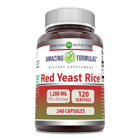 Complément Alimentaire Riz Rouge Amazing Nutrition 240 Gélules