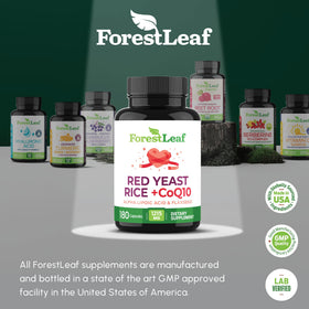 Complément alimentaire Riz Rouge ForestLeaf avec acide alpha-lipoïque