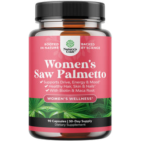 Complément alimentaire Saw Palmetto pour femmes - 90 capsules