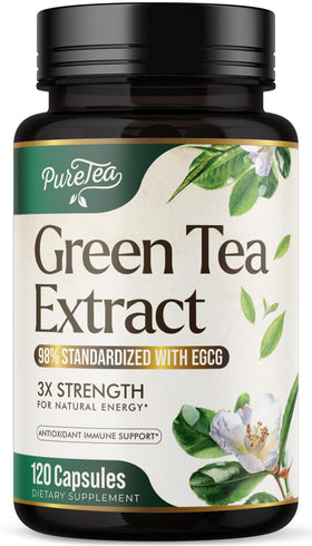 Complément alimentaire SILVERONYX Extrait de Thé Vert 1000 mg, vue avant