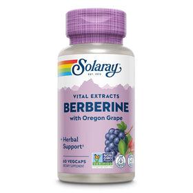 Complément alimentaire SOLARAY Berberine 250 mg 60 VegCaps vue avant