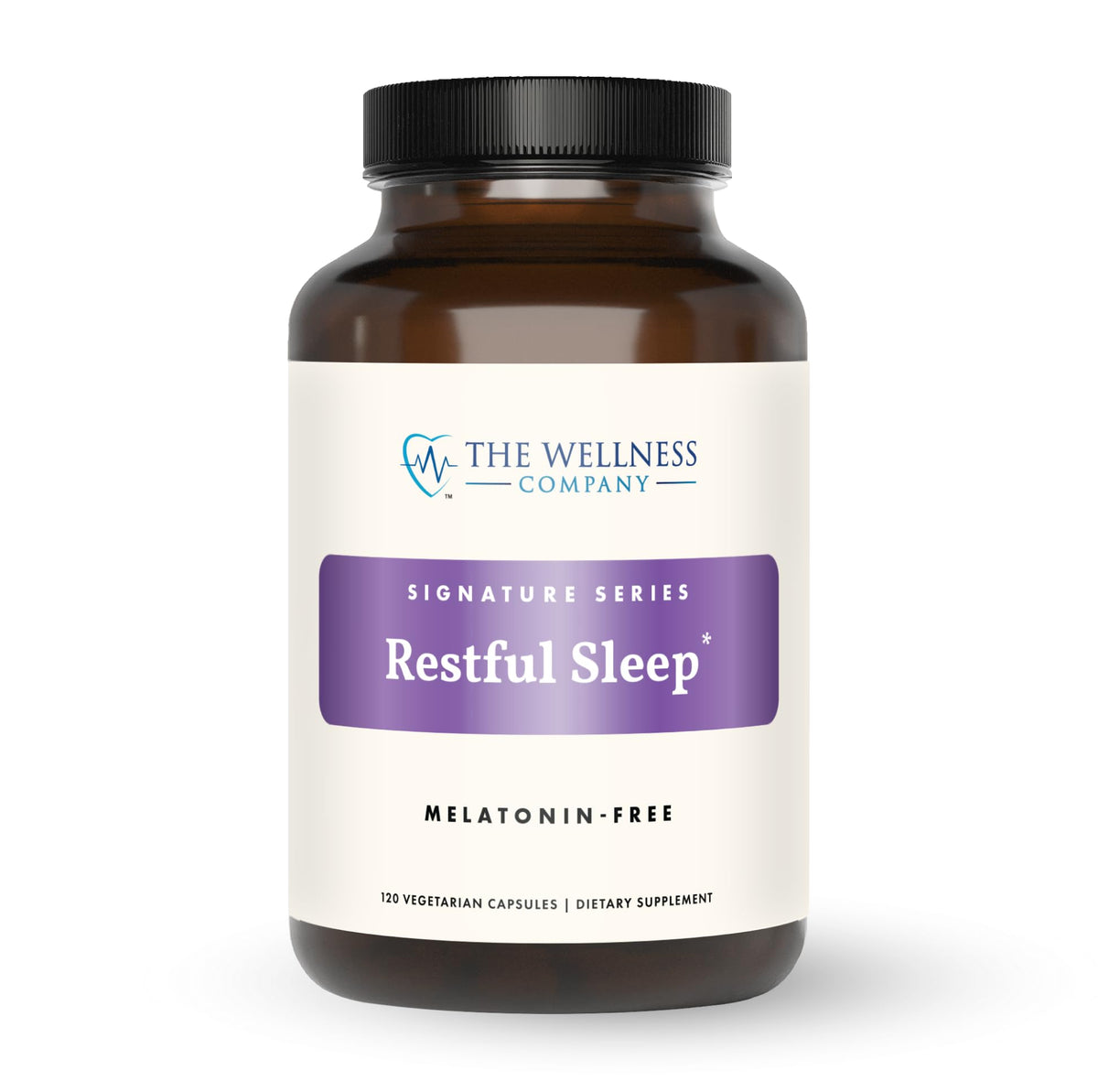 Complément alimentaire sommeil The Wellness Company, 120 capsules, vue de face