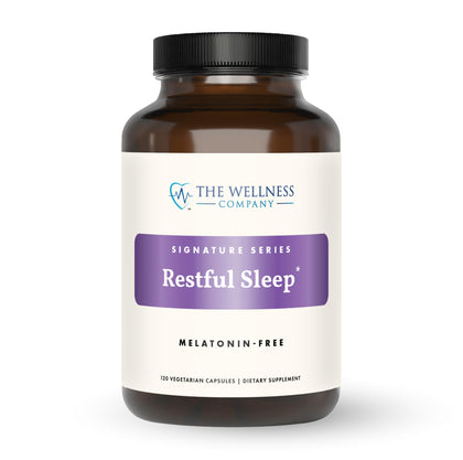 Complément alimentaire sommeil The Wellness Company, 120 capsules, vue de face