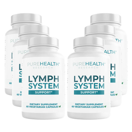 Complément alimentaire Système Lymphatique PUREHEALTH RESEARCH en pot