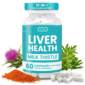 Complément alimentaire The Plug 60 capsules avec chardon-marie et curcuma