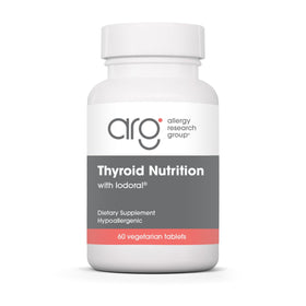 Complément alimentaire thyroïdien Allergy Research Group 60 capsules vue de face