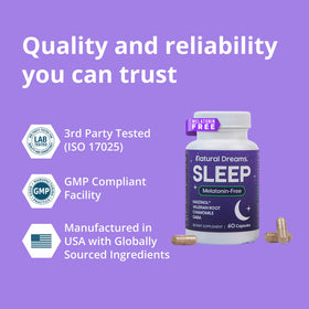 Complément alimentaire Univera pour le sommeil avec ingrédients naturels