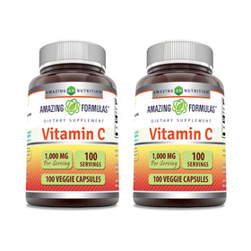 Complément Alimentaire Vitamine C 1000 mg Amazing Nutrition emballage avant