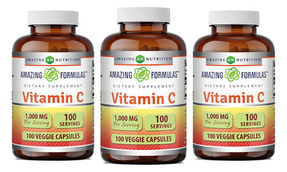 Complément alimentaire Vitamine C 1000 mg Amazing Nutrition vue avant