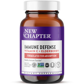 Complément alimentaire Vitamine C New Chapter 90 capsules vue de face