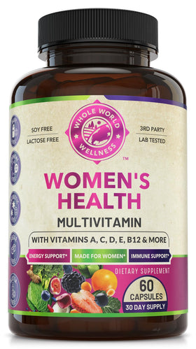 Complément alimentaire WHOLE WORLD WELLNESS Multivitamine Femme 84g, vue de face