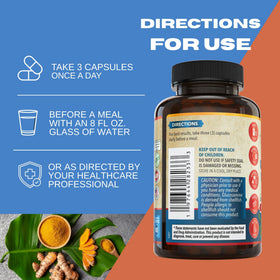 Complément articulaire WHOLE WORLD WELLNESS à côté de gélules de vitamines