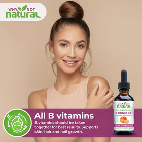 Complément B Complex Liquide Why Not Natural dans un cadre de vie