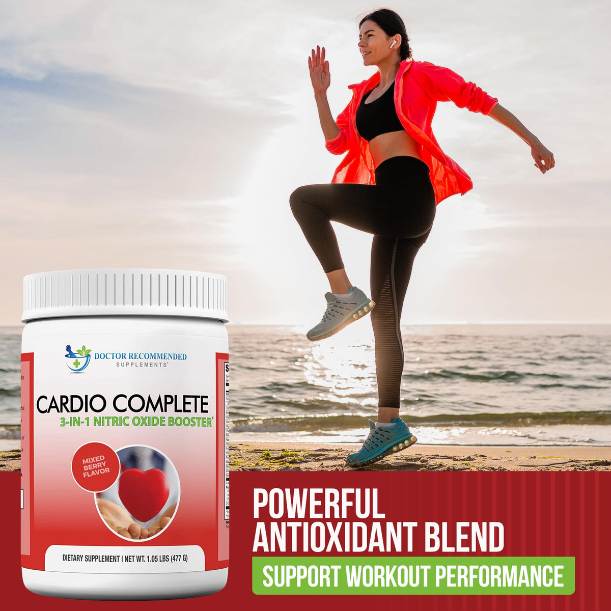 Complément Cardio Complete en poudre, présentation des ingrédients