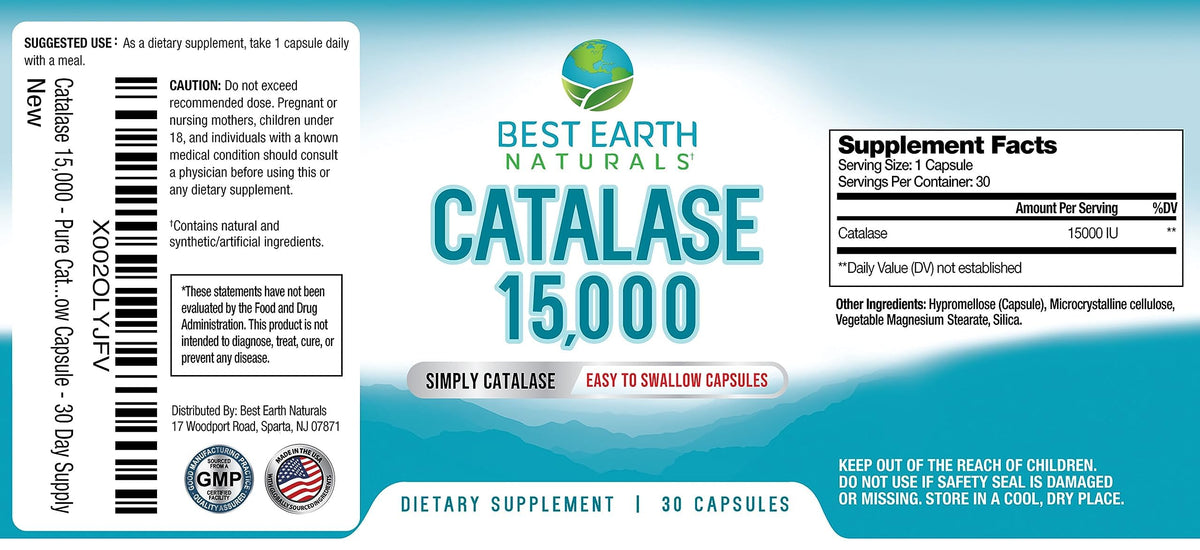 Complément Catalase sur une table, entouré de cheveux sains