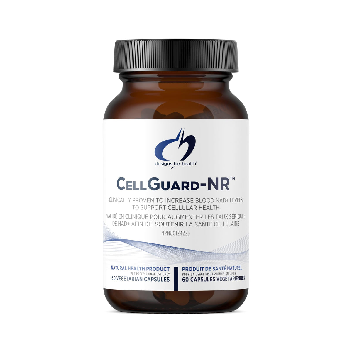 Complément CellGuard-NR de Designs for Health, 60 capsules végétaliennes