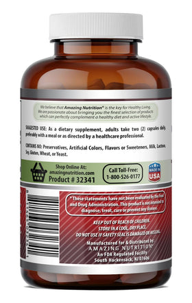 Complément cerise acide Amazing Nutrition avec étiquette claire