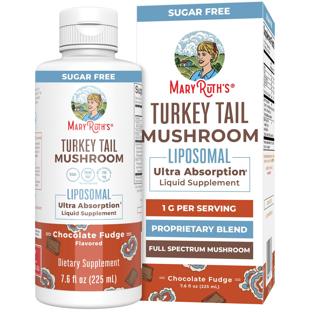 Complément champignon Turkey Tail MARYRUTH'S vue avant