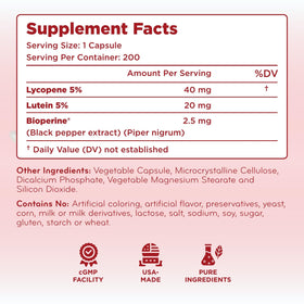Complément Clear Formulas Luthéine et Lycopène avec fruits et légumes