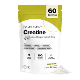 Complément créatine monohydrate micronisée 5g vue avant