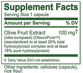Complément d'Hydroxytyrosol d'Island Nutrition sur fond blanc