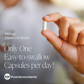 Complément D3 K2 Vegan 100mcg + 5000 IU Pure Micronutrients - prise de vue lifestyle
