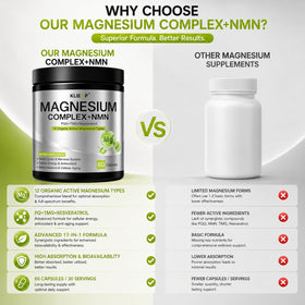 Complément de magnésium klieop avec capsules à côté