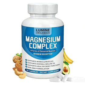 Complément de magnésium Lumine Organics 1000mg - vue de face