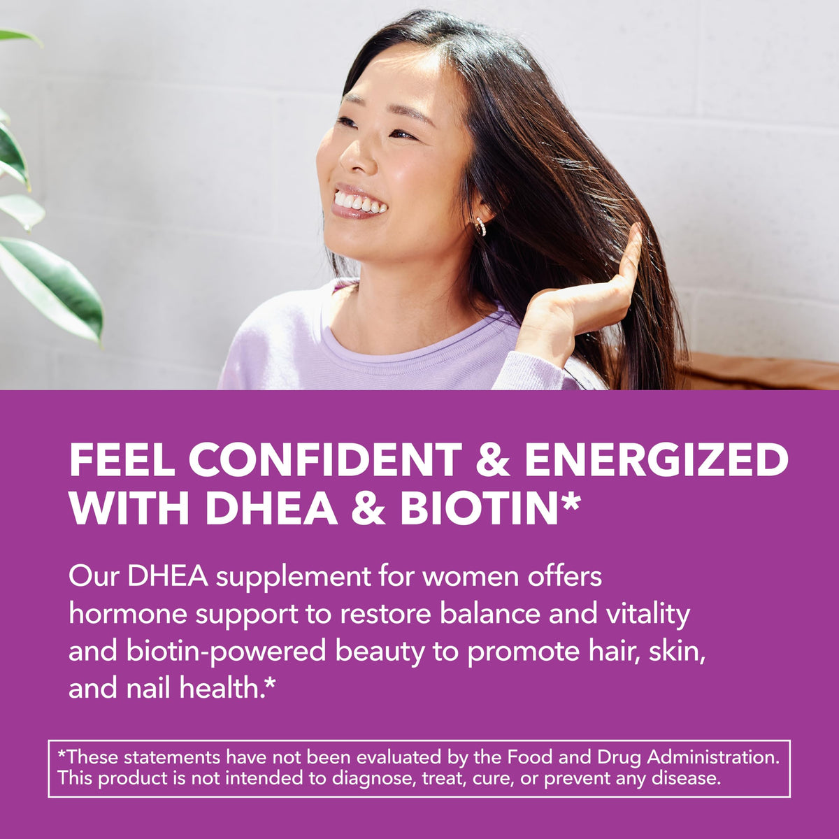 Complément DHEA HAVASU NUTRITION 5000mcg Biotine avec étiquette