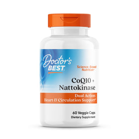 Complément Doctor's BEST CoQ10 100 mg avec Nattokinase - vue avant