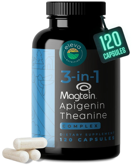 Complément Eleva Nutrition Apigénine Magnésium L-Thréonate vue de face