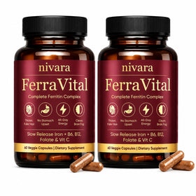 Complément Ferravital DXWXH 60 capsules vue avant