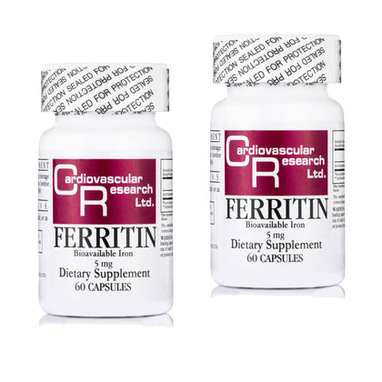 Complément Ferritine de Cardiovascular Research, vue de face