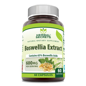 Complément Herbal Secrets Boswellia Serrata 600 Mg vue avant