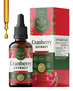 Complément HERBAMAMA Cranberry 159g vue de face avec étiquette