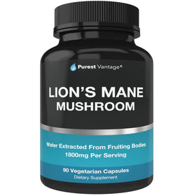 Complément Lion's Mane Purest Vantage 1800mg 90 capsules vue de face