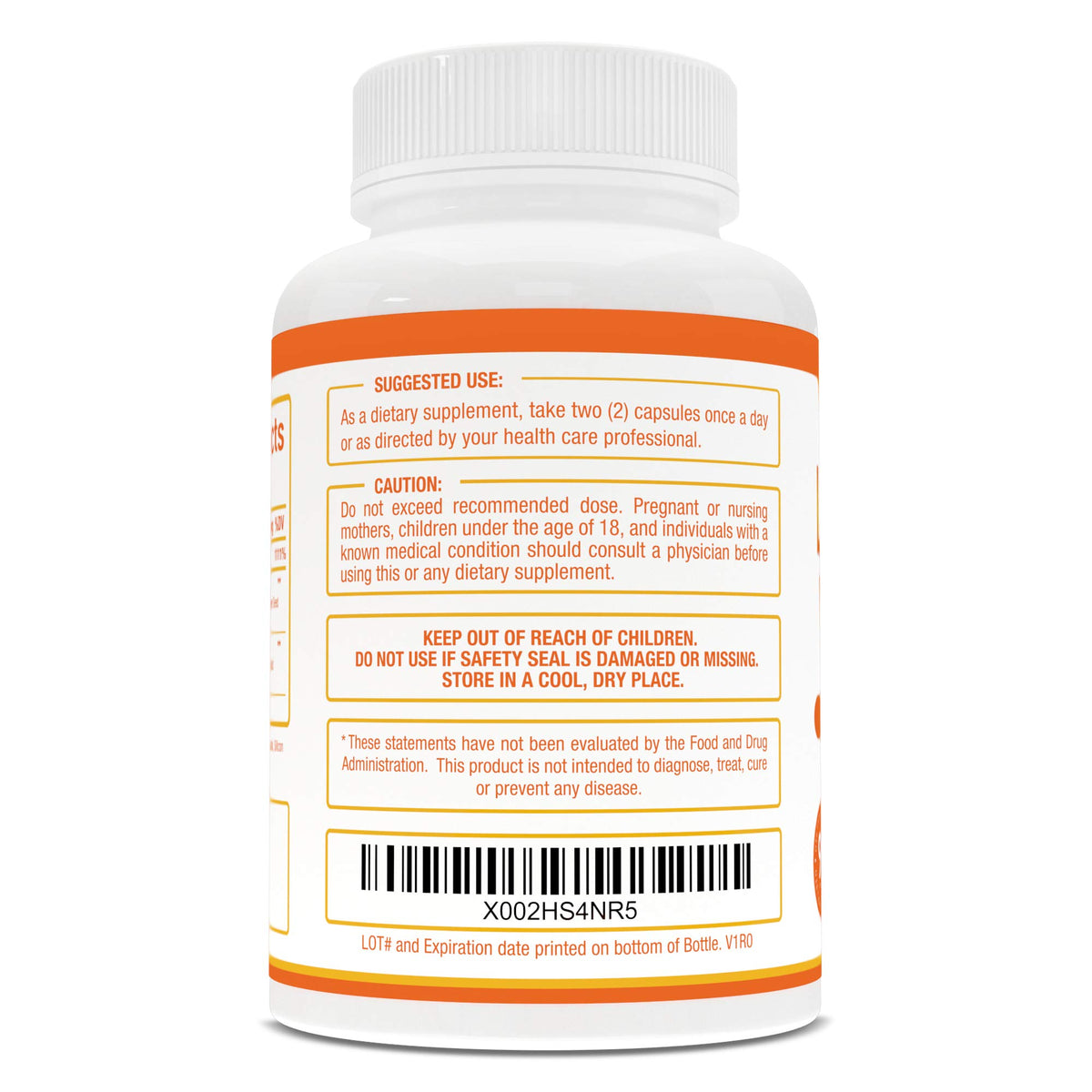 Complément Liposomal Vitamine C 1000mg sur un fond neutre