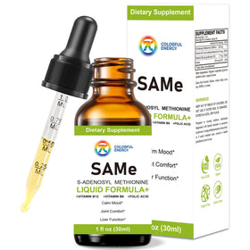 Complément liquide 7c SAMe 200mg dans flacon en verre marron